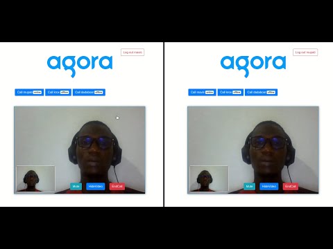 Demo - Handle Video Call Invitations with Agora RTM and RTC in your Vuejs and Flask App