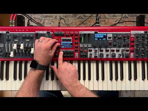 Nord Stage 4 - Saving Custom Sounds to Programs and Live Mode Presets