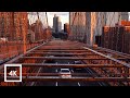 1 Hour City Traffic Sounds For Sleep Highway Ambience New York ASMR White Noise 4k