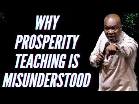 WHY PROSPERITY TEACHING IS MISUNDERSTOOD: WHAT MOST PEOPLE GET WRONG | APOSTLE JOSHUA SELMAN