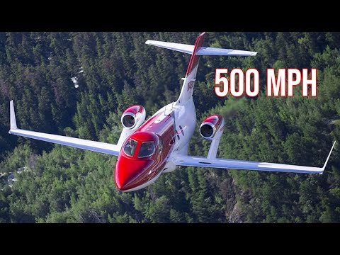 Flying High & Fast In The Honda Jet