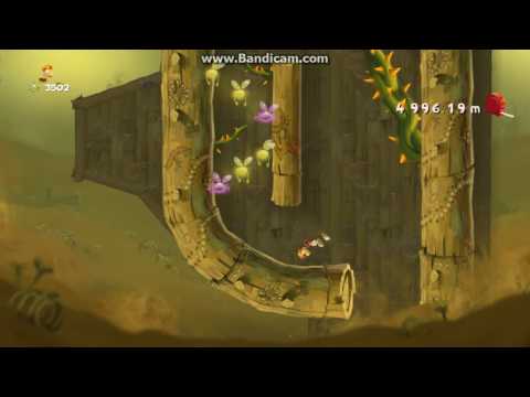 Rayman Legends - niekończąca się wieża - nowy rekord Tomka P. (Infinite tower distance ch.)
