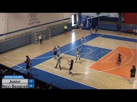 NBSC 2017 : Girls 2003 1st day RK Junior- RK Novi Beograd 11.18