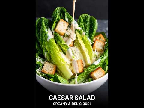 Best Caesar Salad Recipe | Creamy Restaurant Style Caesar Salad at Home