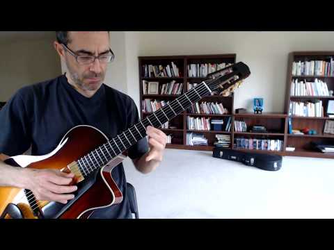 Swing Jazz Blues Improvisation (Frank Vignola comping & talking)