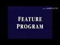 Walt Disney Studios Home Entertainment Feature Program ID History  1990 2005