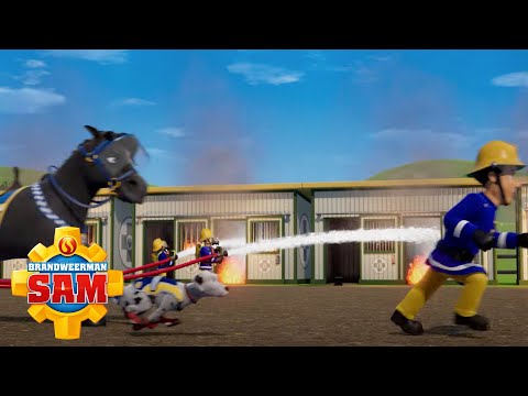 Brand op de boerderij | Brandweerman Sam 1 uur compilatie | Kinderen tekenfilm