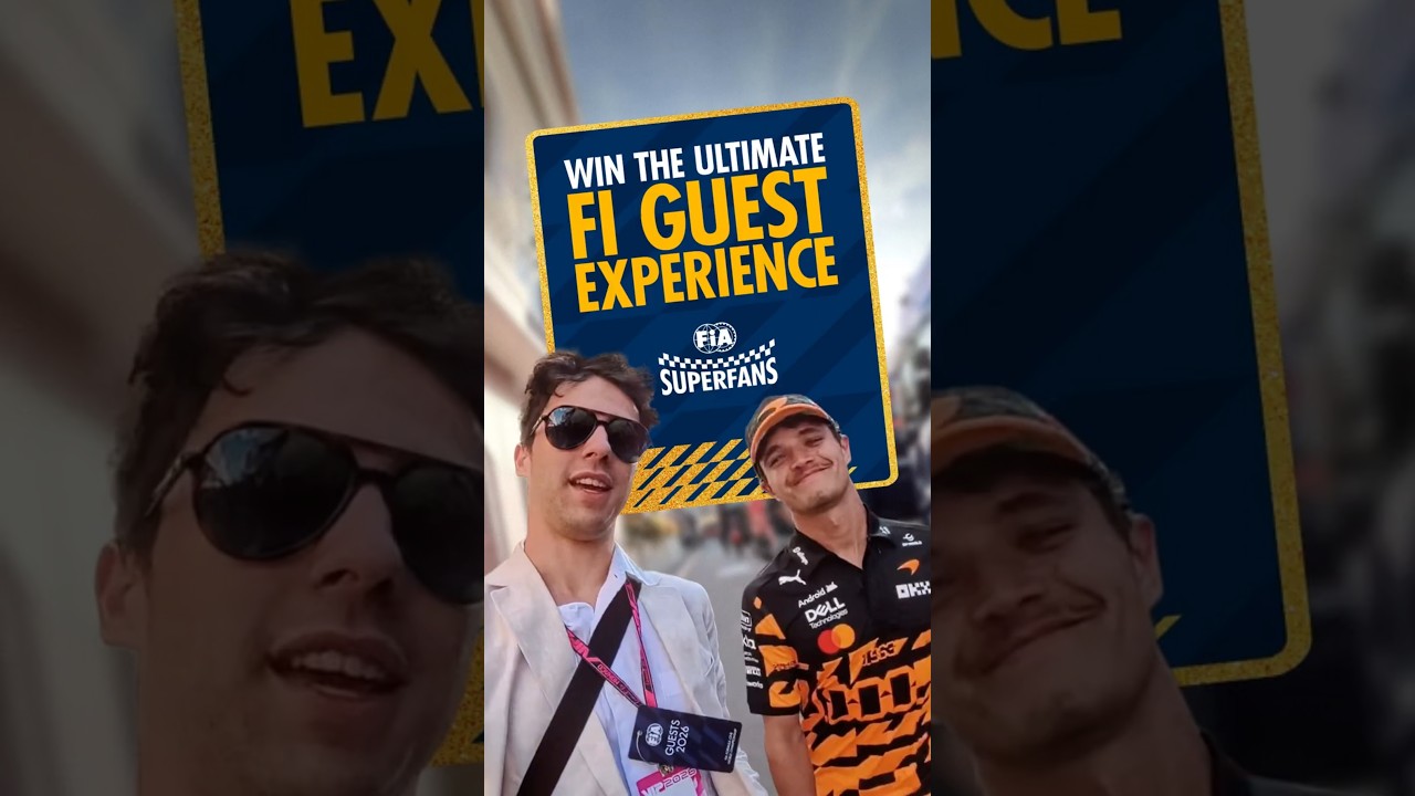 Win the Ultimate FIA F1 Guest Experience and become an FIA Superfan!  |  #fia #f1 #formula1