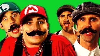 Epic Rap Battles of History.  Behind the Scenes.  Mario Bros vs Wright Bros.