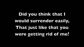 Last One Standing - Simple Plan (Lyrics)