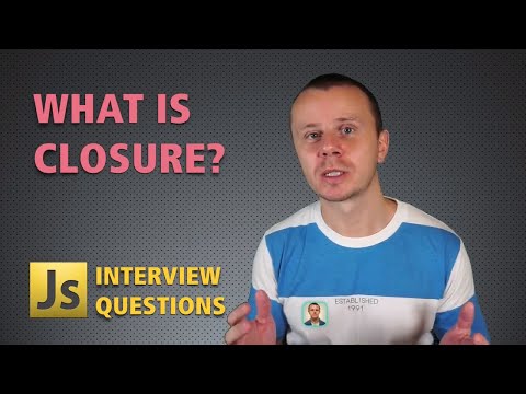 JavaScript INTERVIEW QUESTIONS What is Closure