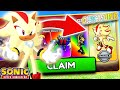 NEW Adventure Super Shadow Skin In Sonic Speed Simulator