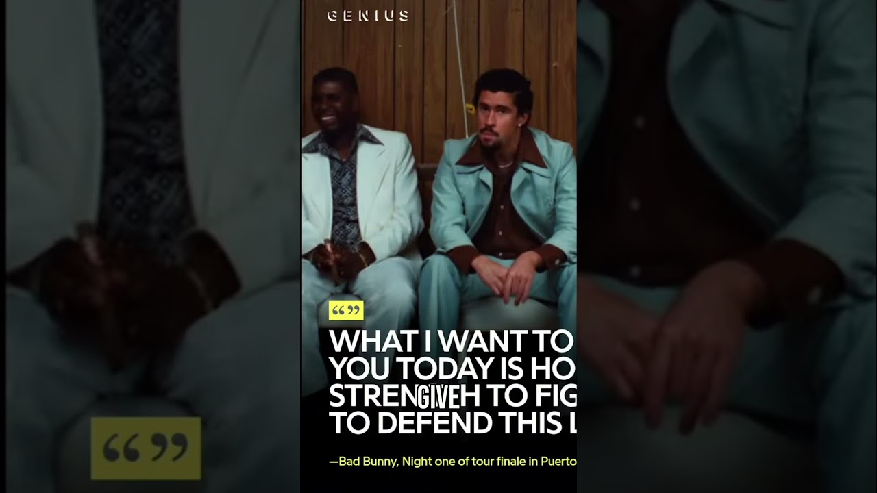 Bad Bunny STOOD UP For Puerto Rico!