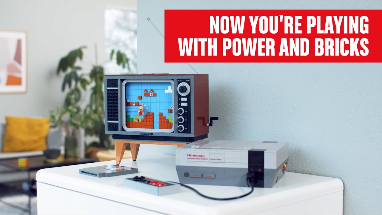 海外版ファミコンをレゴで再現した「LEGO Nintendo 海外版ファミコンをレゴで再現した「LEGO Nintendo