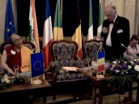 L'intervention du Souverain Grand Commandeur après le discours de Ngawang Samten