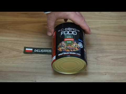 C-Borg danie gotowe samopodgrzewajace - English subtitles