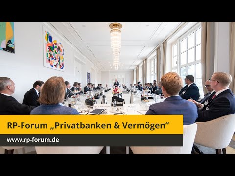 RP-Forum: Privatbanken und Vermögen 2019