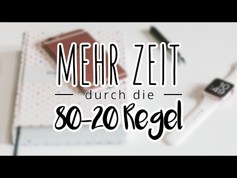 Zeitmanagement und Effizienter Arbeiten mit der 80-20-Regel | Weniger machen, mehr schaffen