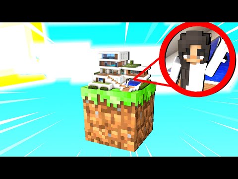 LA MIA NUOVA CASA SU UN SOLO BLOCCO - MINECRAFT ITA