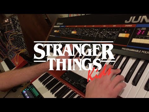 Stranger Things: Kids - Juno 60 & Modular Synthesizer