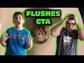 Kid Temper Tantrum After His GTA 5 Game Gets Flushed Down The Toilet By Sister Original