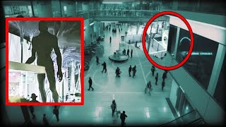 Inside the Miami Mall The video of the Alien Caught by Security Cameras