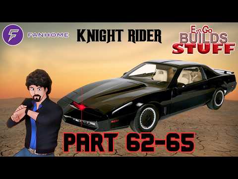 Fanhome Knight Rider K.I.T.T. Build (Part 62-65): EmGo Builds Stuff