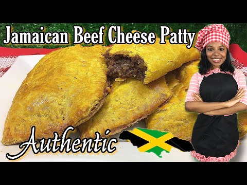 How To Make Authentic Jamaican Beef Patty With Cheese...
