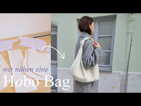 HOBO BAG NÄHEN | Trendy Handtasche mit kostenlosem Schnitt ganz einfach nähen