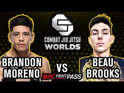 TKO in CJJ! UFC Champion Brandon Moreno vs. Beau Brooks - Combat Jiu-Jitsu Worlds