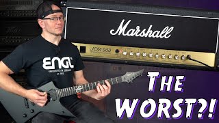 Video thumbnail for The WORST Flagship Marshall? | Marshall JCM 900 High Gain Dual Reverb 100 by Kyle Bull