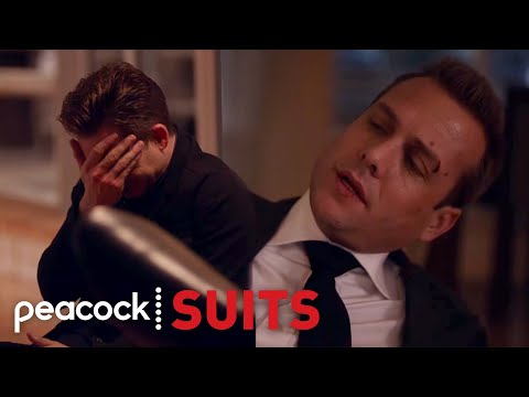 Mike and Harvey get into a fist fight | Suits