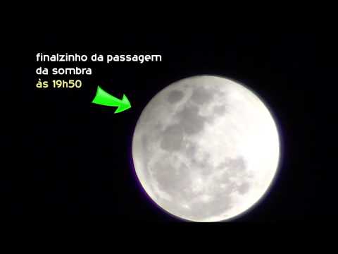 Eclipse parcial da lua: julho 2019