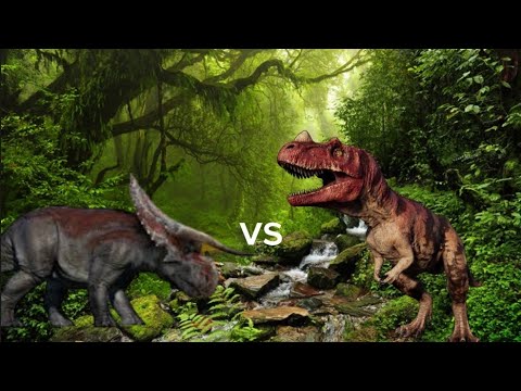 Ceratosaurus VS Nasutoceratops in JURASSIC WORLD EVOLUTION