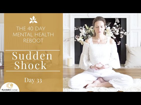 Dealing  With A Sudden Shock-  Yoga for Mental Health - Day 33 with Mariya Gancheva
