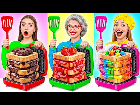 Me vs Grandma Cooking Challenge | Awesome Hacks and Recipes by Multi DO Challenge