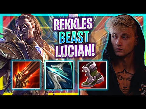 REKKLES IS A BEAST WITH LUCIAN! | FNC Rekkles Plays Lucian ADC vs Caitlyn! | Season 2023