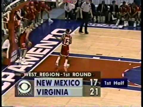 03/18/1994 NCAA West Regional 1st Round:  #10 New Mexico Lobos vs.  #7 Virginia Cavaliers