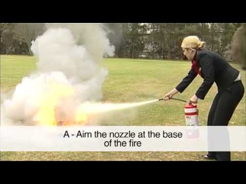 How to use a Fire Extinguisher