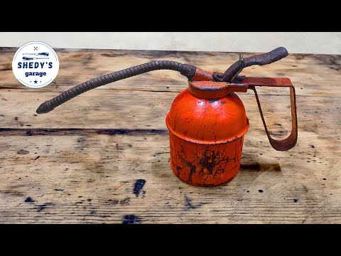 Vintage Rusty Oiler - Perfect Restoration