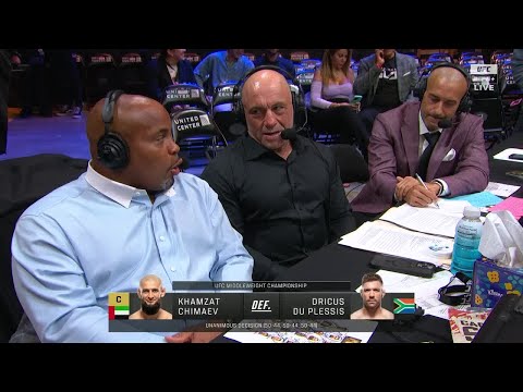 DC & Rogan react to Khamzat Chimaev’s win vs. Dricus Du Plessis at UFC 319 | ESPN MMA