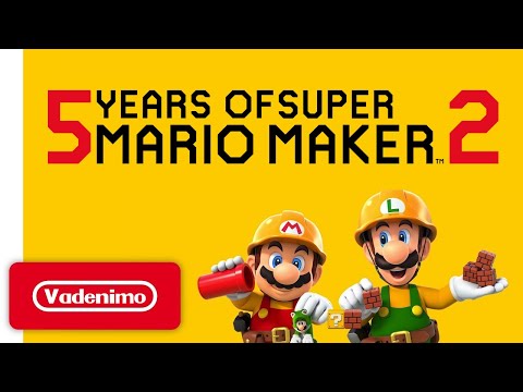 5 Years of Super Mario Maker 2 - Announcement Trailer - Nintendo Switch [5YSMM2]