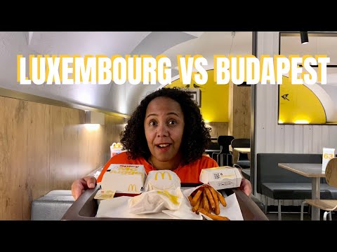 On teste le MC DO au  Luxembourg VS Budapest