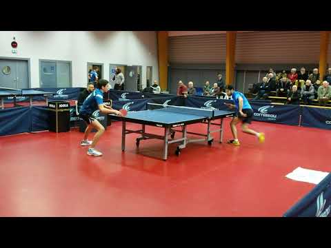 TENNIS DE TABLE (Nat.2) A.T.T. Le Havre 7 - 7 P.P.C. Saint-Sébastien