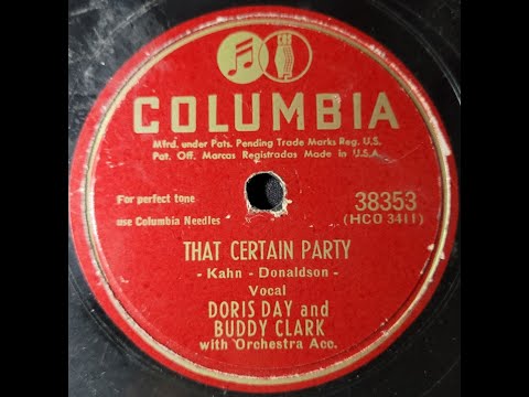 Doris Day and Buddy Clark - That Certain Party