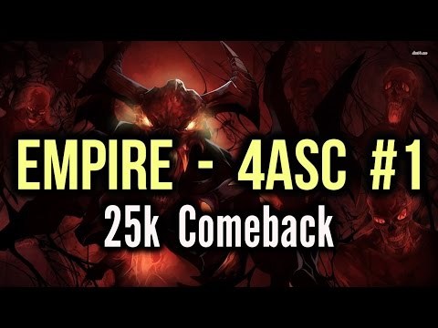 [EPIC] Comeback | Empire vs 4ASC (4 Anchors Sea Captain) Dota 2 Highlights Esportal League Game 1