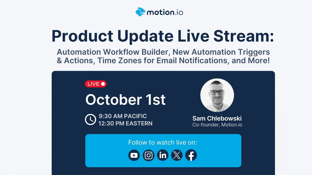 Product Update Live Stream
