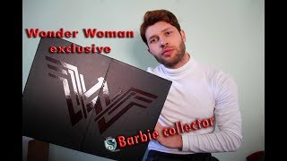 wonder woman e steve trevor exclusive barbie collector