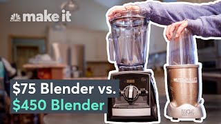 Which Blender Is Better? $75 Nutribullet Vs. $450 Vitamix Re