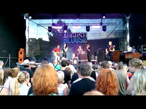 Ina Forsman & Helge Tallqvist Band Augustibluus 2014 Number 9 Train, I Wish You Would